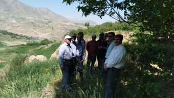 برگزاری کارگاه آموزشی و ترویجی "بررسی علل و روش‌های کنترل زمین‌لغزش" در منطقه باغان چهارمحال و بختیاری