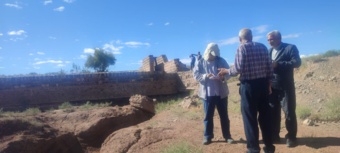 بازدید و ارزیابی ایستگاه پخش سیلاب بر آبخوان پلدشت با حضور تیم کارشناسی اعزامی پژوهشکده حفاظت خاک وآبخیزداری