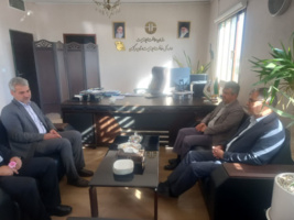 دیدار رئیس پژوهشکده حفاظت خاک و آبخیزداری با مدیرکل محیط زیست استان مرکزی