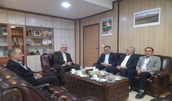 نشست مشترک معاون آب و خاک وزیر جهاد کشاورزی و رئیس پژوهشکده حفاظت خاک و آبخیزداری در زمینه توسعه همکاری‌ها