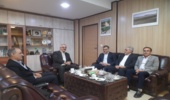 نشست مشترک معاون آب و خاک وزیر جهاد کشاورزی و رئیس پژوهشکده حفاظت خاک و آبخیزداری در زمینه توسعه همکاری‌ها