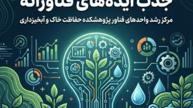 رویداد جذب ایده‌های فناورانه در مرکز رشد فناوری‌های پیشرفته حفاظت خاک و آبخیزداری