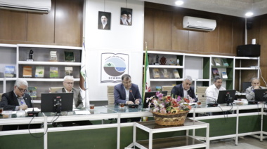 جلسه ارزیابی طرح کلان خشکسالی و تغییر اقلیم در پژوهشکده حفاظت خاک و آبخیزداری برگزار شد.
