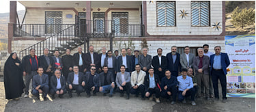 بازدید از ایستگاه زوجی زیدشت طالقان و بررسی نتایج لایسیمتر سه‌تنی