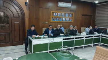 نشست علمی مدیریت جامع حوزه‌های آبخیز در پژوهشکده برگزار شد.