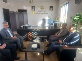 دیدار رئیس پژوهشکده حفاظت خاک و آبخیزداری با مدیرکل محیط زیست استان مرکزی